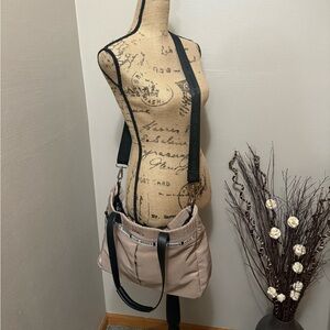 Steve Madden Black and Cream Shoulder Bag